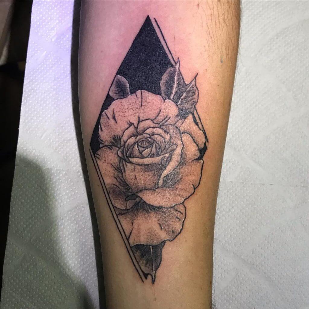 RYAN ALMIGHTY  Fun night doing black and gray roses with negative