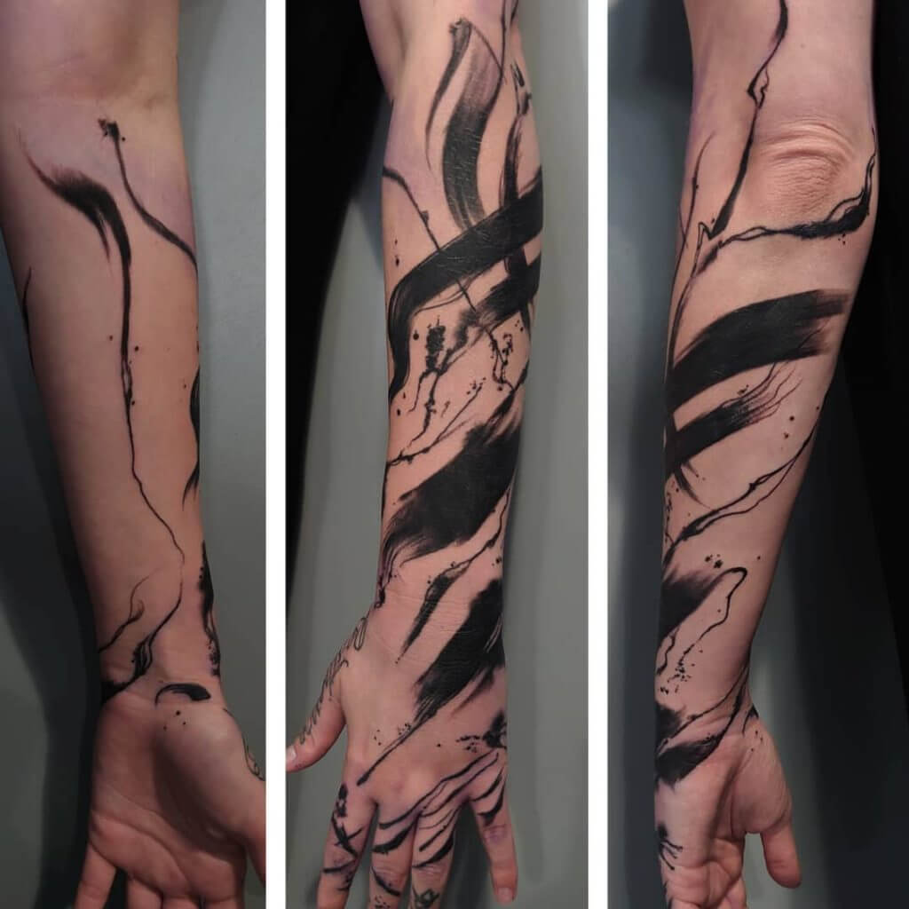 Friday jumpstart into abstract tattoos with 20 images