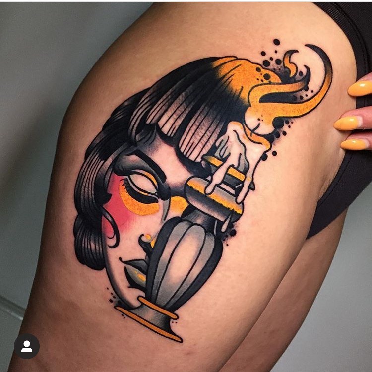 Girl Bear Indian tattoo  Best Tattoo Ideas Gallery