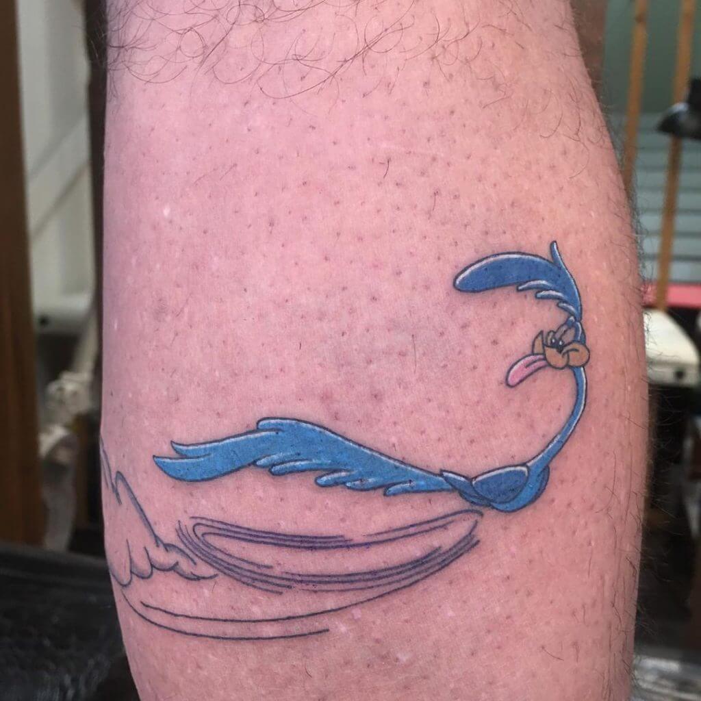 sorry roadrunner but fuck you tattoo and design both by me  rimsorryjon