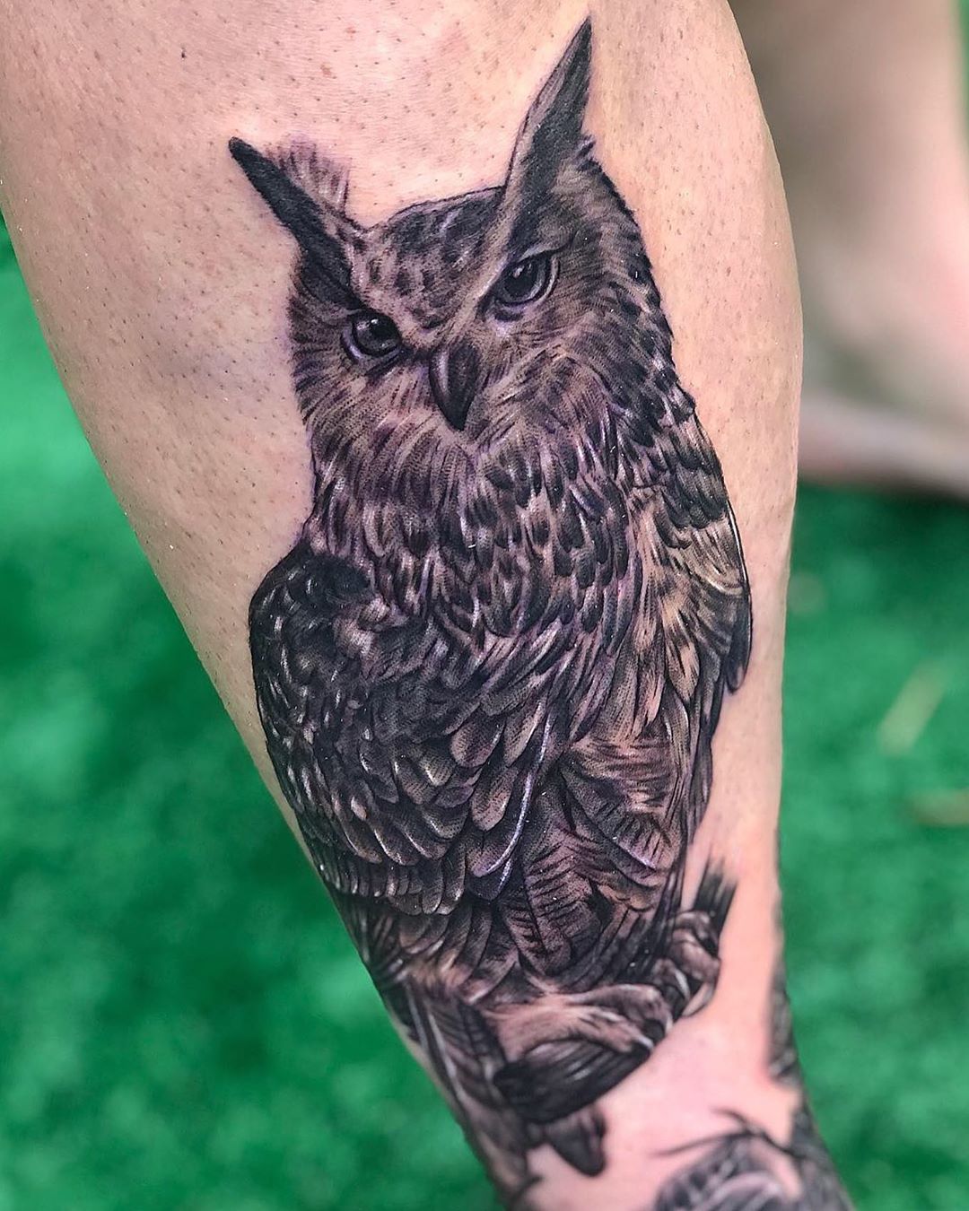 Blaque Owl Tattoo