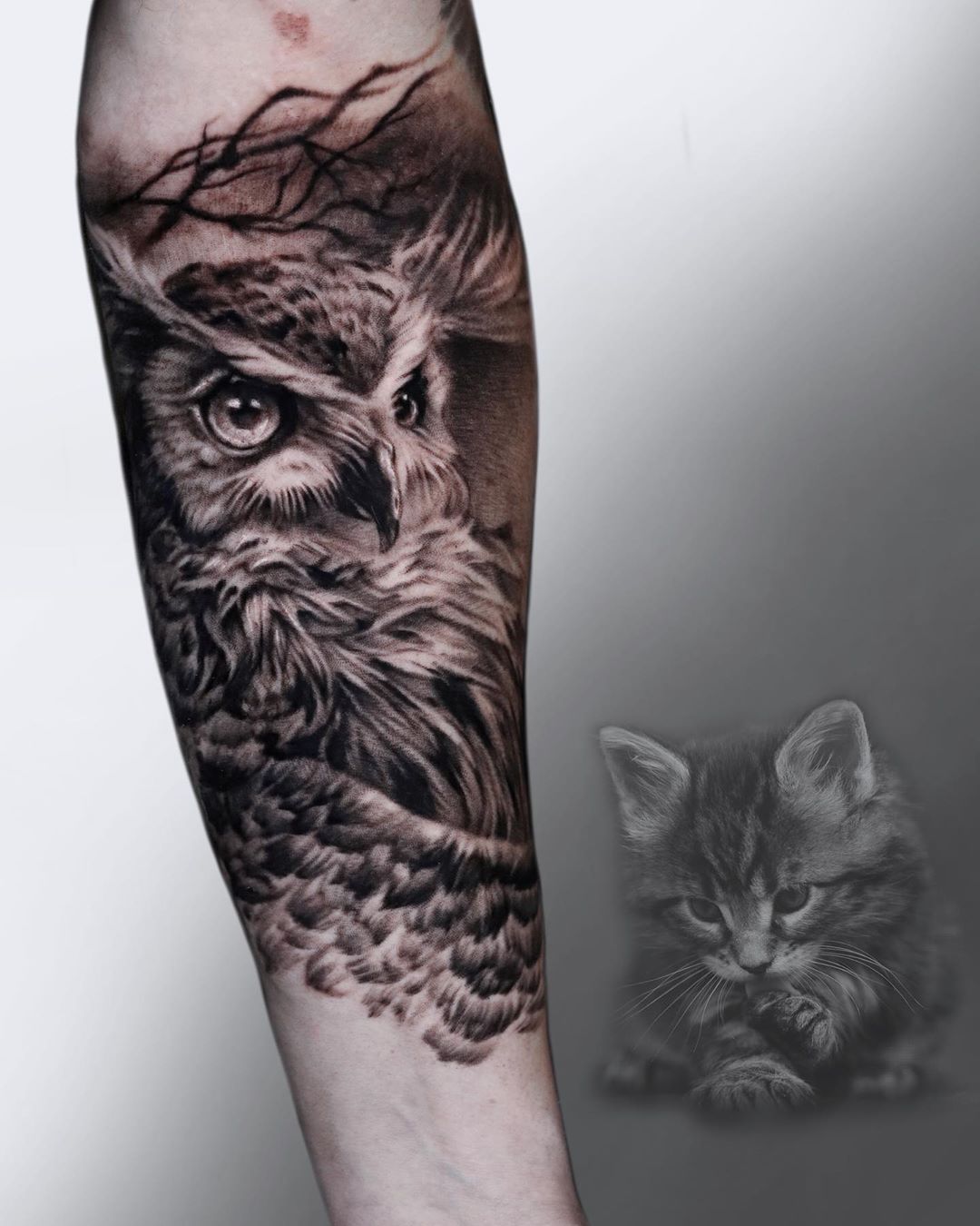 Impressive examples of owl tattoo for men