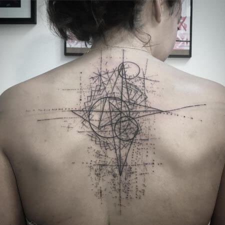 Best body places for abstract geometric tattoos