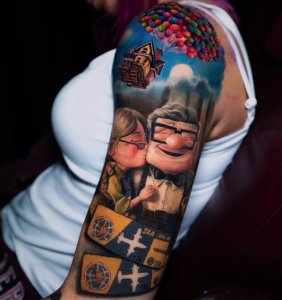 Are you cartoons lover Here are some stunning tattoos 2