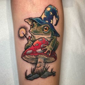 Here are some interesting tattoos for frog lovers 1 1