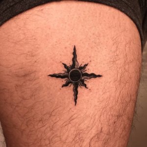 Are you thinking about a black sun tattoo Here are some ideas 2