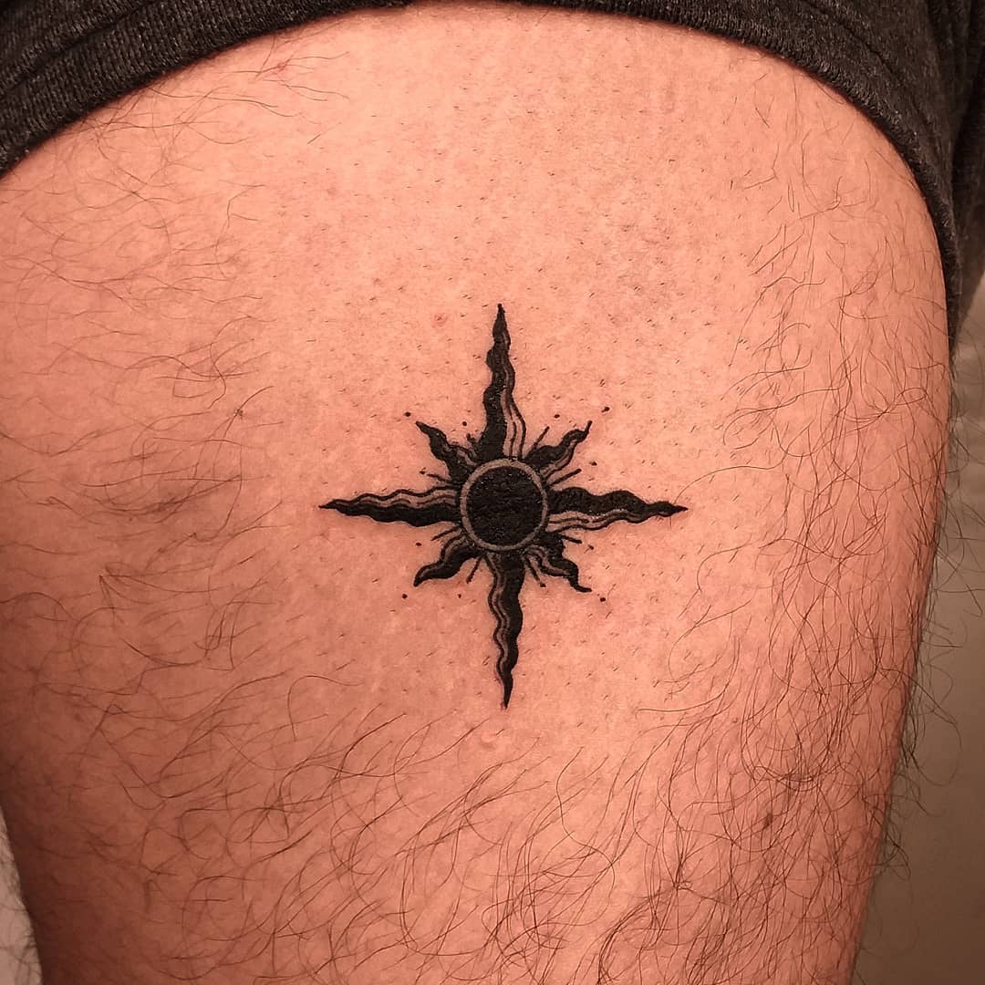 Are you thinking about a black sun tattoo? Here are some ideas.