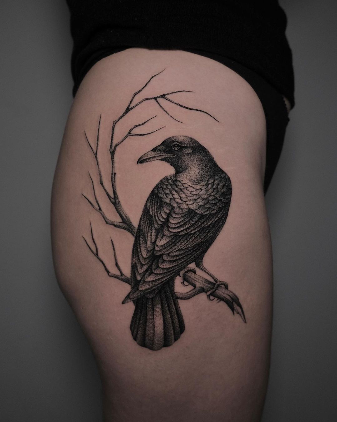 From Realistic To Abstract Crow Tattoo Ideas For Every Style
