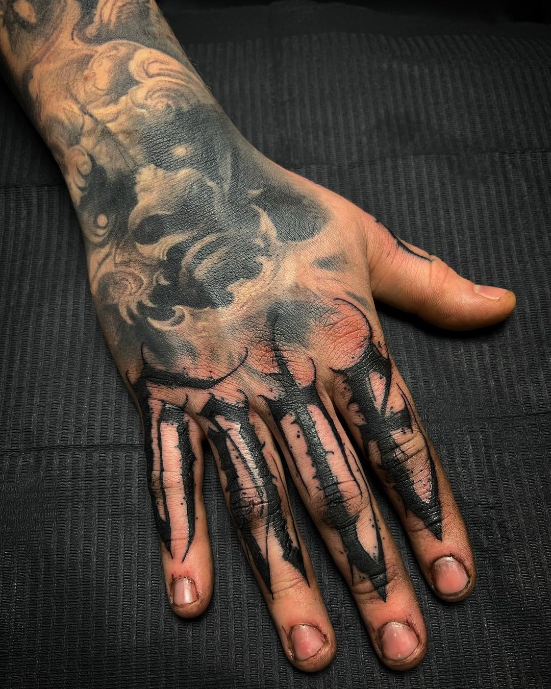 Interesting FINGERS tattoos for men