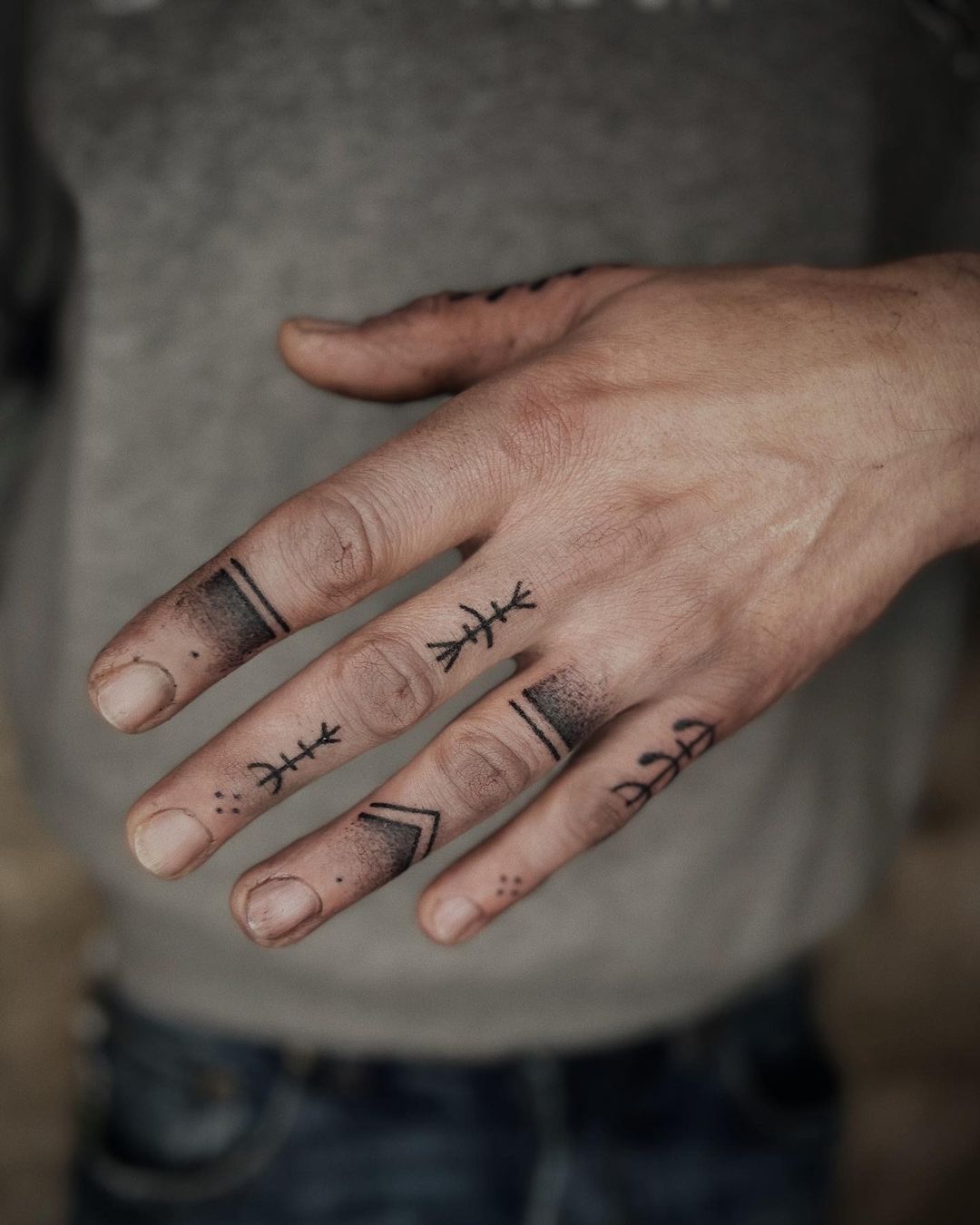 Finger Tattoos for Men  Design Ideas for Guys