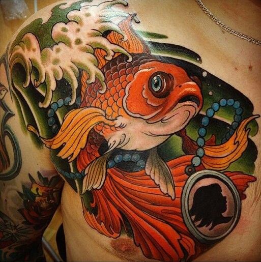 25 Awesome Koi Fish Tattoo Designs For Men  LaptrinhX