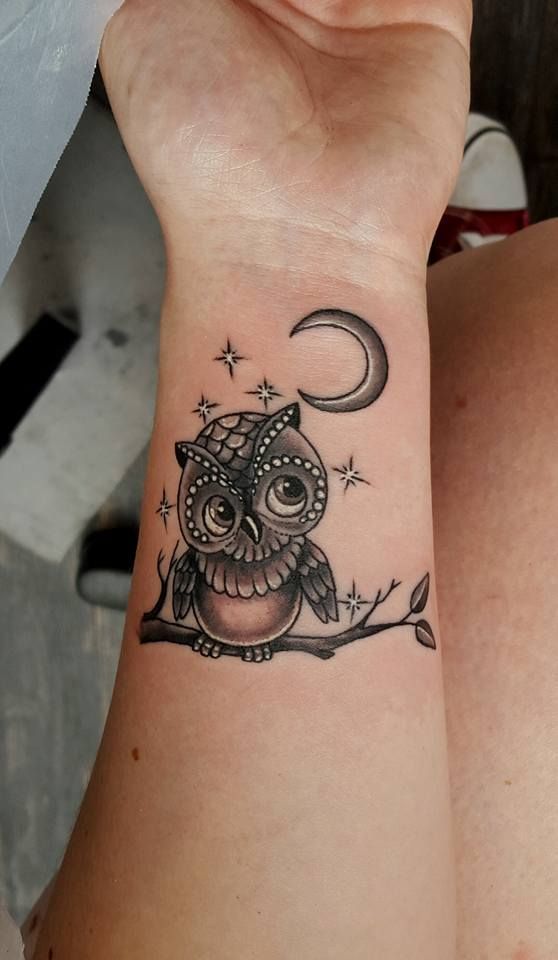 20 Watchful Owl Tattoos Flowing with Wisdom  Cuteness  CafeMomcom