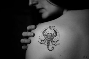 Ideas for Scorpio tattoos you could put on your body 1
