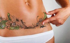 Belly tattoos for women 1