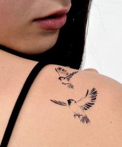 Bird tattoos for women 3