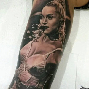 Amazing best Madonna fan tattoos 5