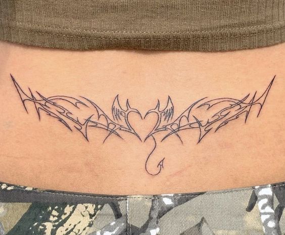Beautiful Lower back tattoos