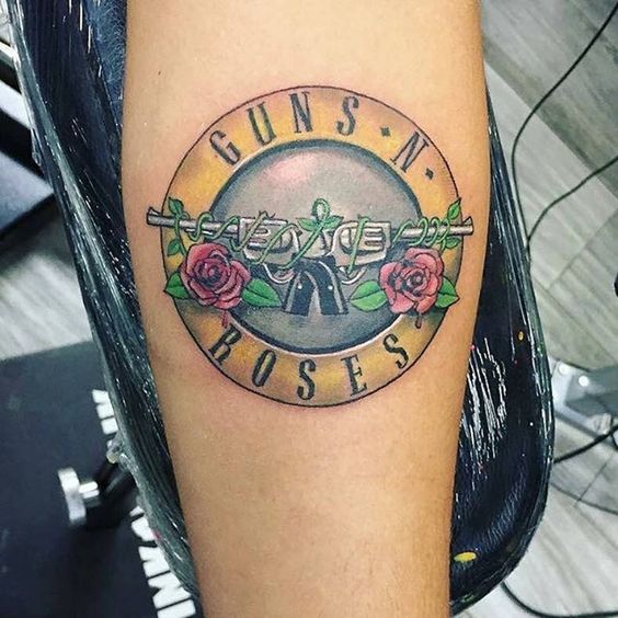 10 Guns NRoses Tattoos For All Hard Rock Enthusiasts  Tattoodo