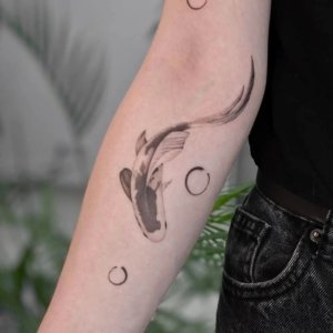 Inspirational Koi fish tattoo ideas 3