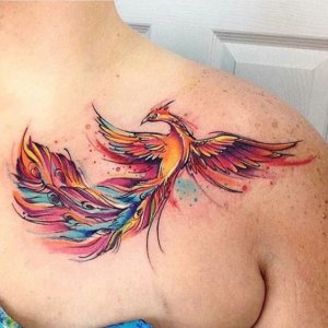 Heartwarming images of phoenix female tattoos 3