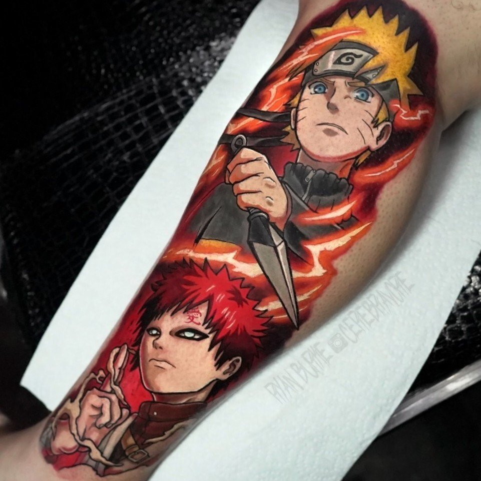 Gaara Tattoo Meaning and Naruto Gaara Tattoo Samples : r/TattooWrist