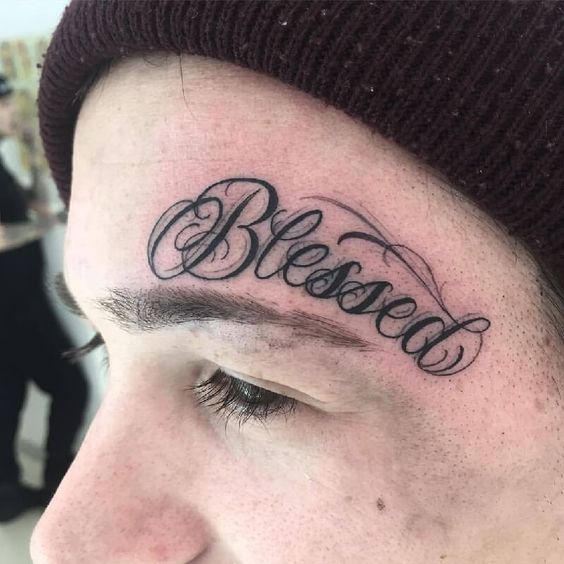 17 Stunning Blessed Neck Tattoos