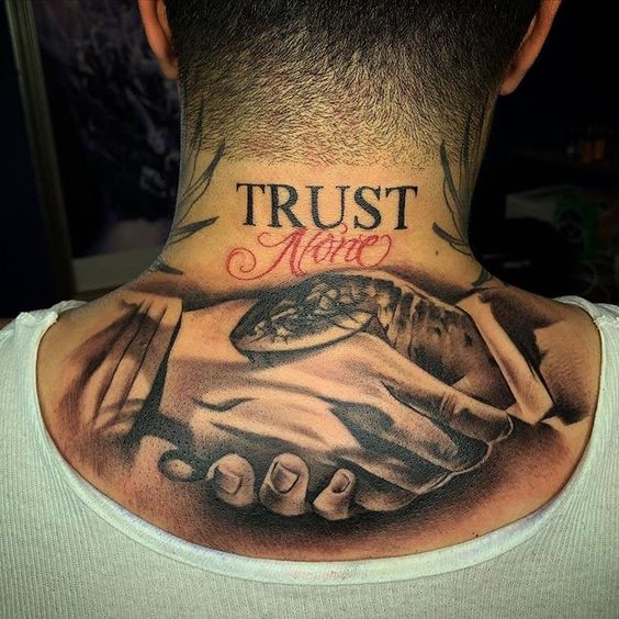 Trust No One Tattoo 92 Iconic Styles Of This Timeless Piece