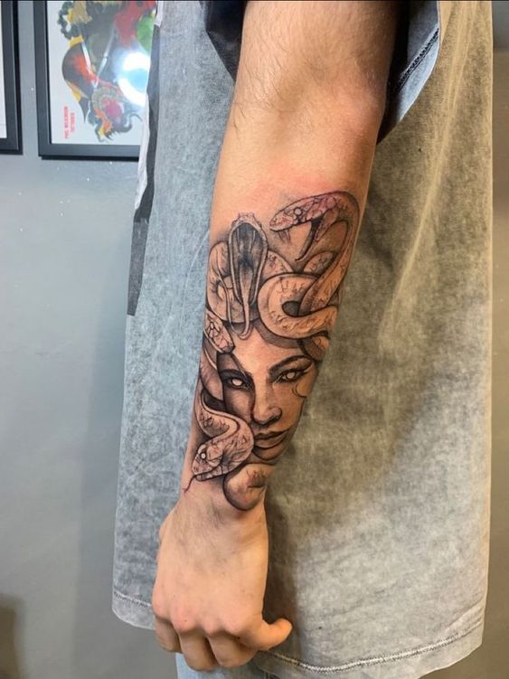 After Inked on X When we bet on getting a Medusa tattoo we want to  convey that respect or even fear towards others trying to hypnotize and  trap them just as Medusa
