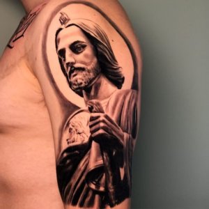 10 popular San Judas arm images 6
