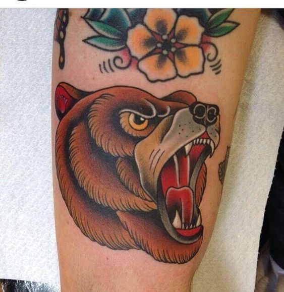 MagnumTattooSupplies on X Loving this Bears picnic tattoo by Alex  Rowntree done using magnumtattoosupplies   beartattoo bear  teddybearspicnic picnic legtattoos neotraditionaltattoos neotrad  neotraditional ladytattooers 