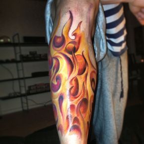 Discover 69 flame tattoos on forearms  thtantai2