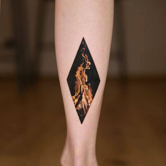 15 Mind-blowing flame tattoo designs for women not to miss