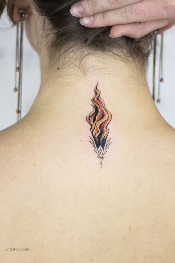 15 Mindblowing flame tattoo designs for women not to miss