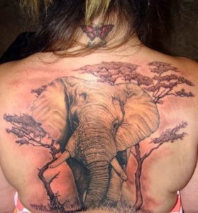 20 Best elephant tattoo designs 9