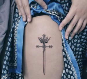 20 Impressive sword tattoos all hidden warriors should see 1