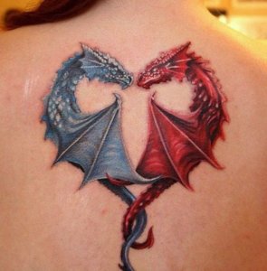 20 adorable dragon tattoo examples for ladies 3