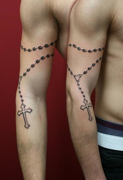 female rosary tattooTikTok Search