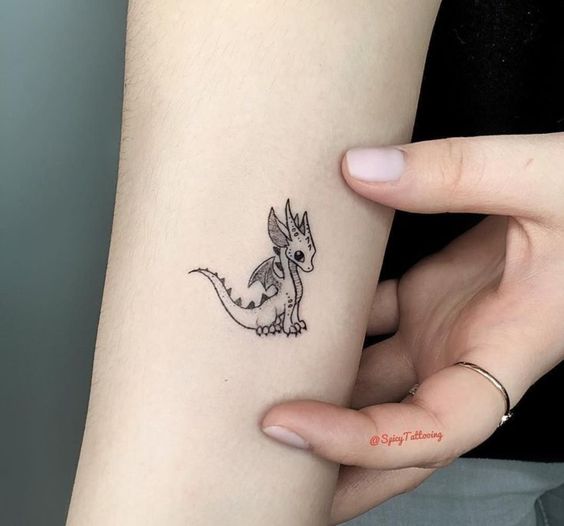Lavigne Studios  Small dragon wrist tattoo  Facebook