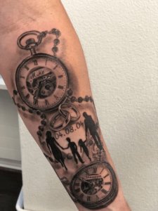 Check why getting clock tattoo on your forearm is good idea 3