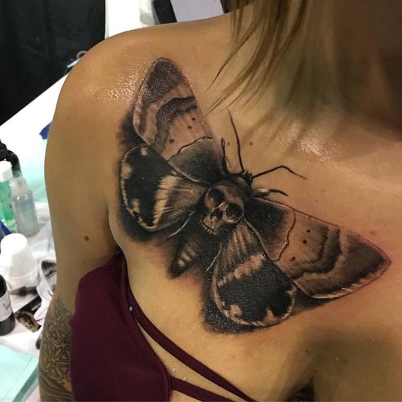 Death Moth Tattoo Meaning A Symbol Of Change
