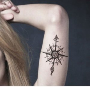Did you know nautical start tattoo is fantastic tattoo for all genders 1