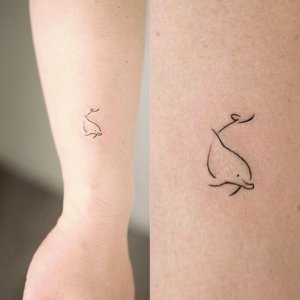 Dolphin tattoo is beautiful and small dolphin tattoo look great anywhere on your body 4