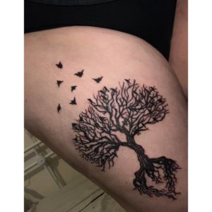 Exceptional Celtic Yggdrasil tree tattoos to blow your mind 4