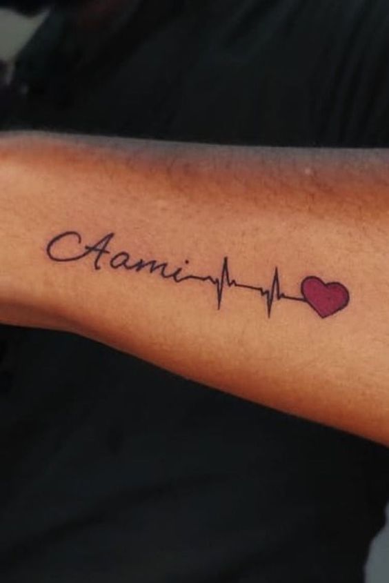What are some small heartbeat tattoo on wrist by mirasorvin  Issuu