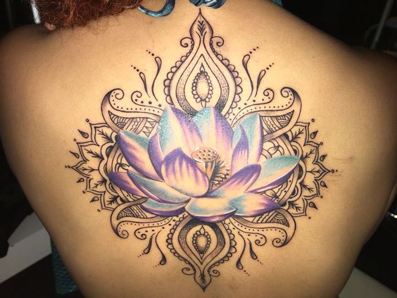 How looks inked some fantastic lotus mandala tattoos