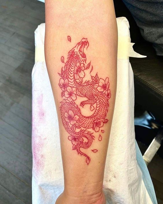 red dragon tattoo shoulderTikTok Search