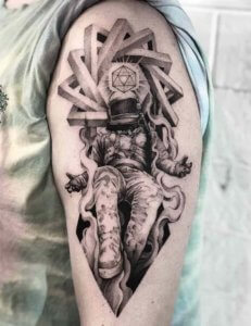 If your dream was to become astronaut why not get an astronaut tattoo 5