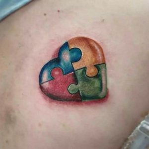 No mistake with puzzle piece tattoo in the shape of heart 4