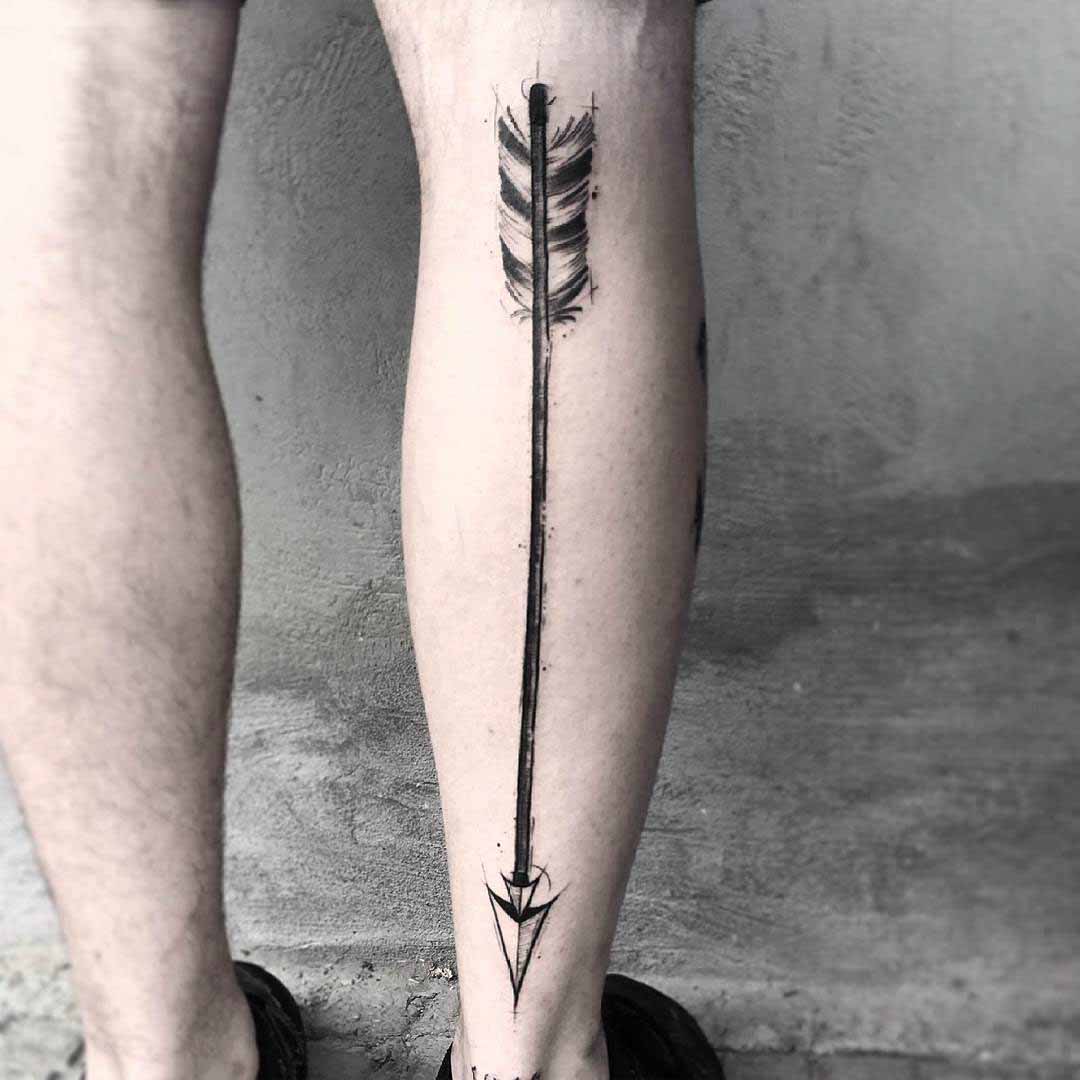 Pin by agnieszka redzimska on wszystko  Arrow tattoo design Arrow tattoos  Picture tattoos