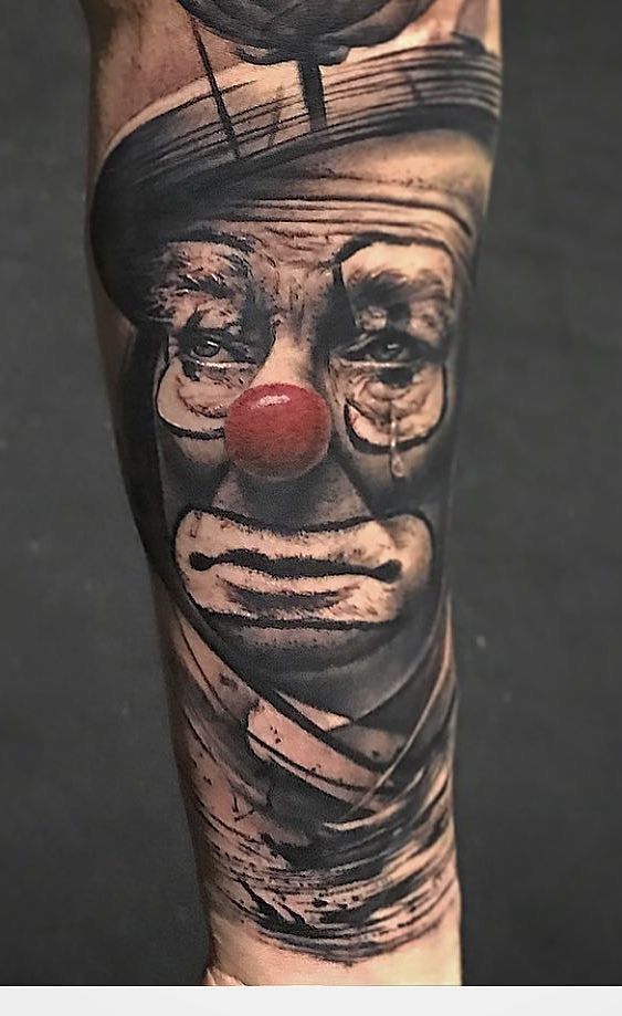 Details more than 73 sad clown tattoo latest  thtantai2